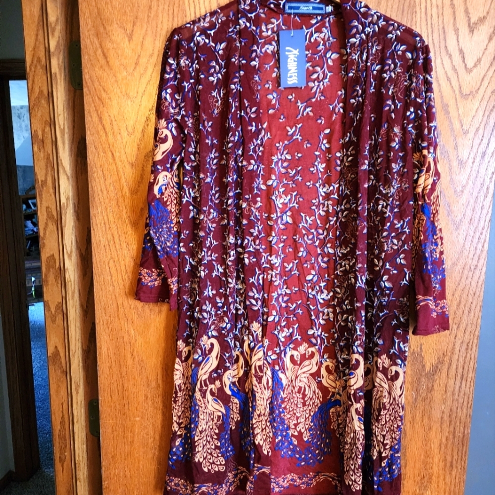 Highness Brand Sheer Cardigan size L/XL